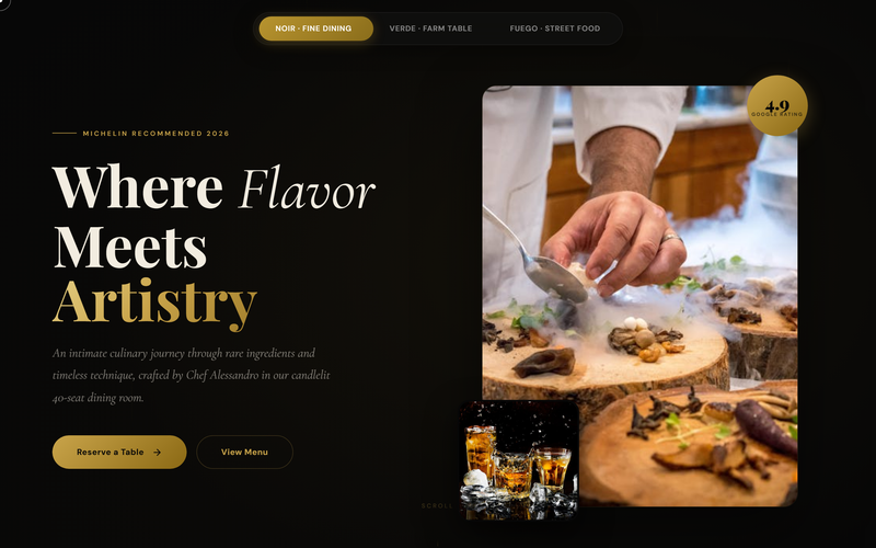 Fine Dining Restaurant