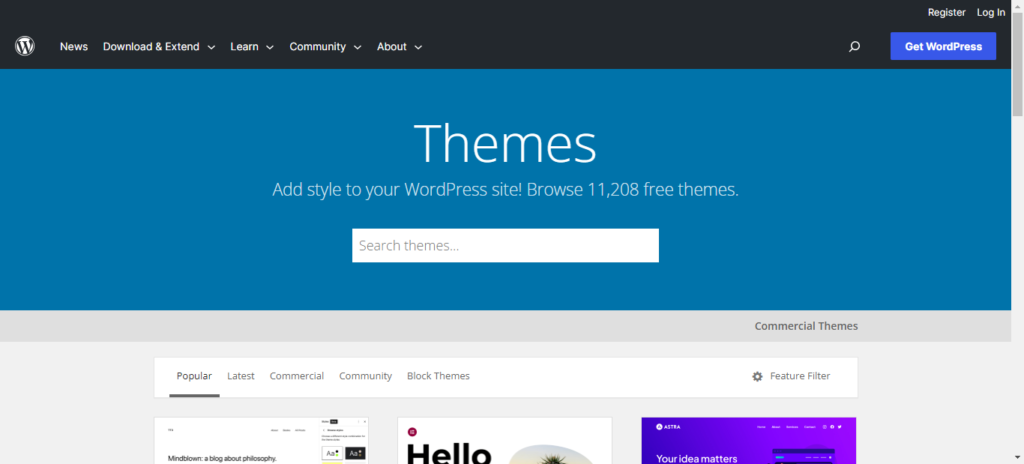 wordpress theme for responsive website design 